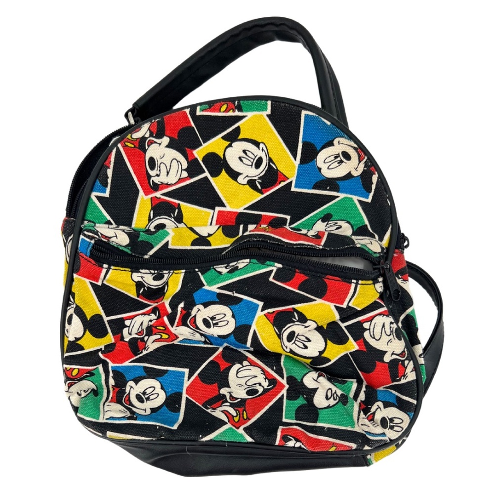 Mickey Unlimited vintage backpack purse colorful vacation sling bag mini